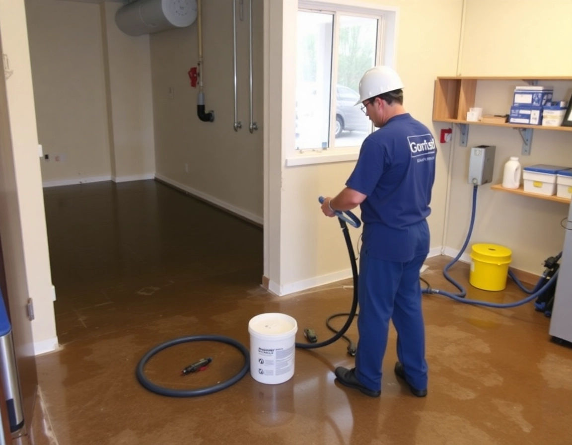 Water Damage Restoration Service in Nimrod Hall